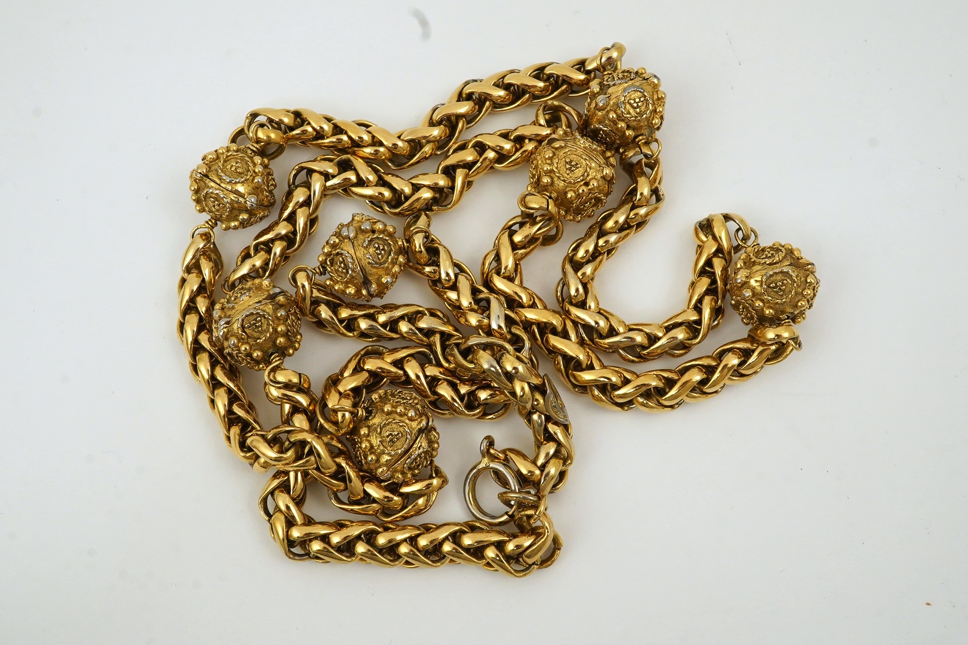 A Chanel style 1970's necklace